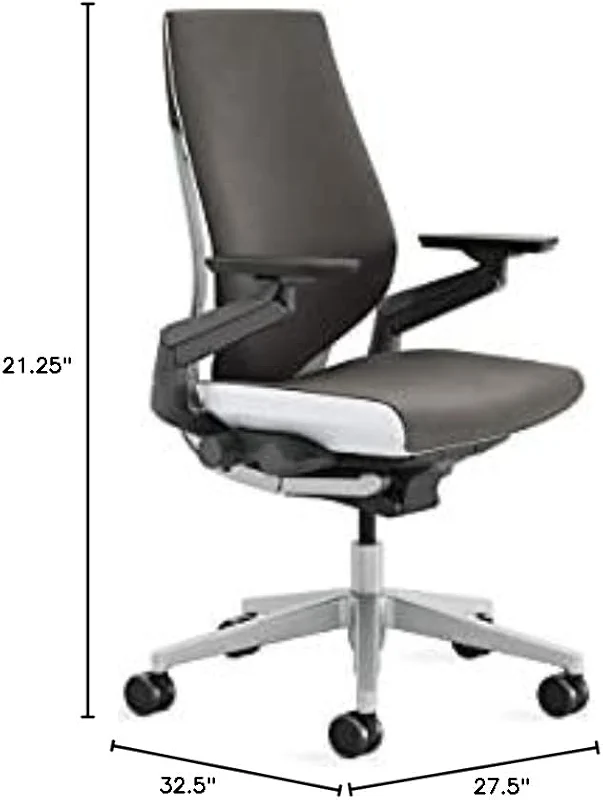 Steelcase Gesture Office Chair - Ergonomic Work Chair with Wheels for — image 3