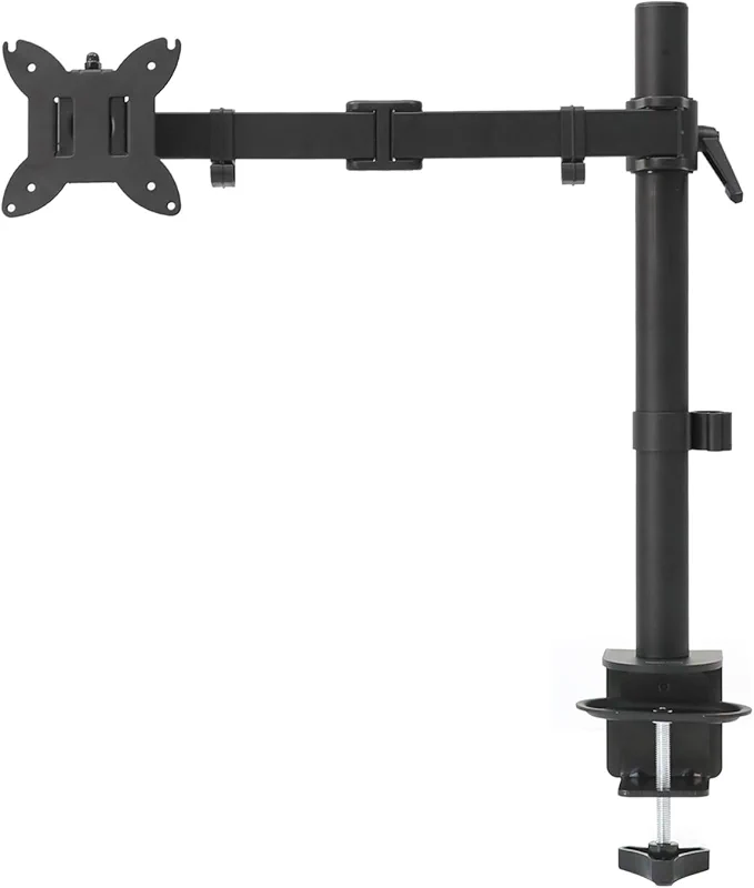 Amazon Basics Adjustable Single Computer Monitor Desk Mount Arm — image 2