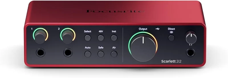 Focusrite Scarlett 2i2 Studio 4th Gen USB Audio Interface Bundle for the — image 7