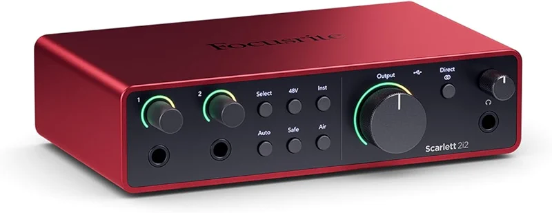 Focusrite Scarlett 2i2 Studio 4th Gen USB Audio Interface Bundle for the — image 6