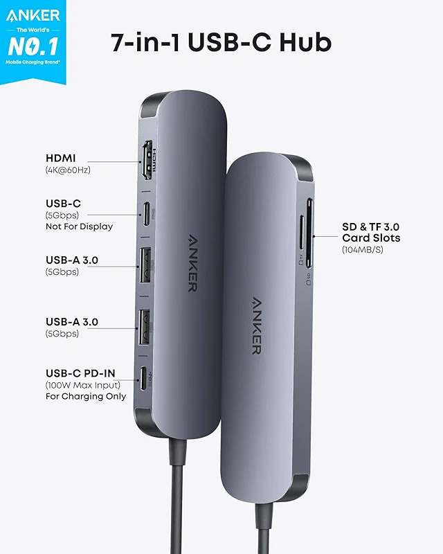 Anker USB C Hub — image 3