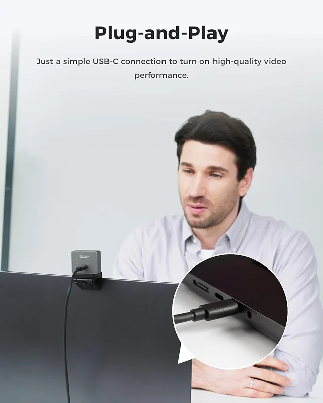 OBSBOT Meet 2-4K Webcam for PC with 1/2" Sensor — image 5