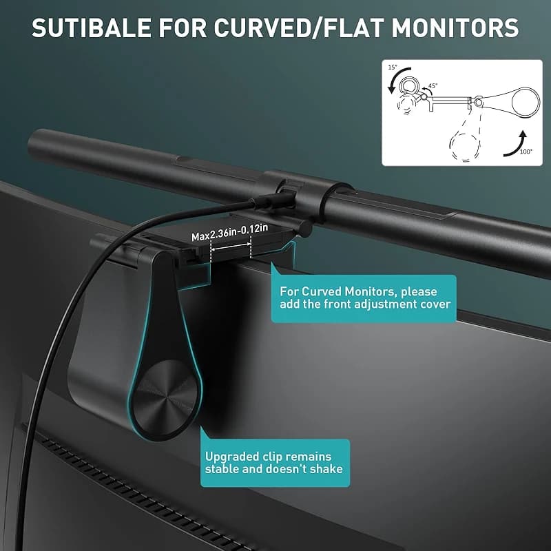 Quntis Monitor Light Bar PRO+ with Remote Control — image 7