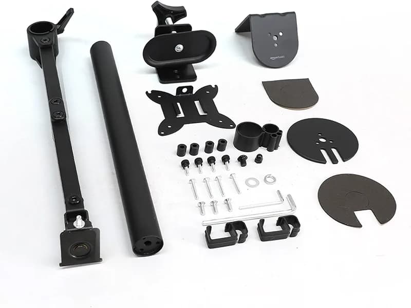 Amazon Basics Adjustable Single Computer Monitor Desk Mount Arm — image 6