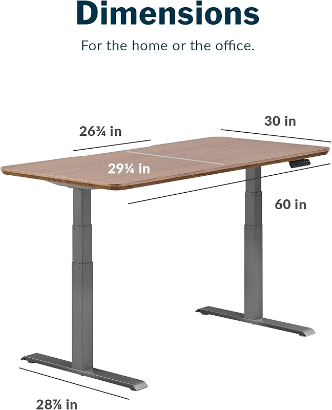 Electric Standing Desk - 60x30 VariDesk