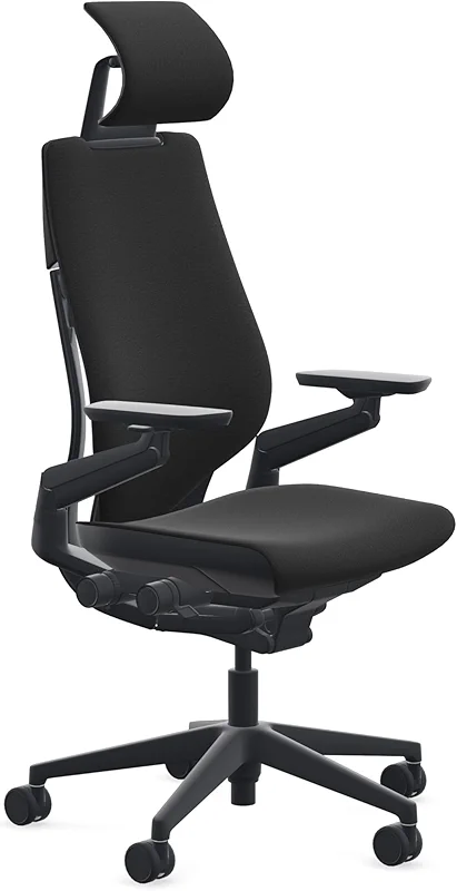 Steelcase Gesture Office Chair with Head Rest - Ergonomic Work Chair with — image 3