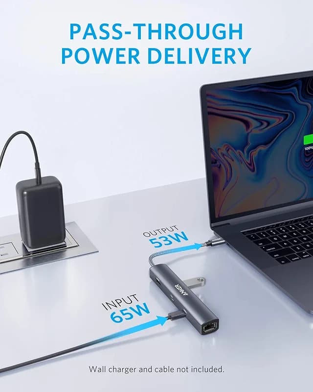 Anker 6-in-1 USB C Hub with Ethernet — image 3