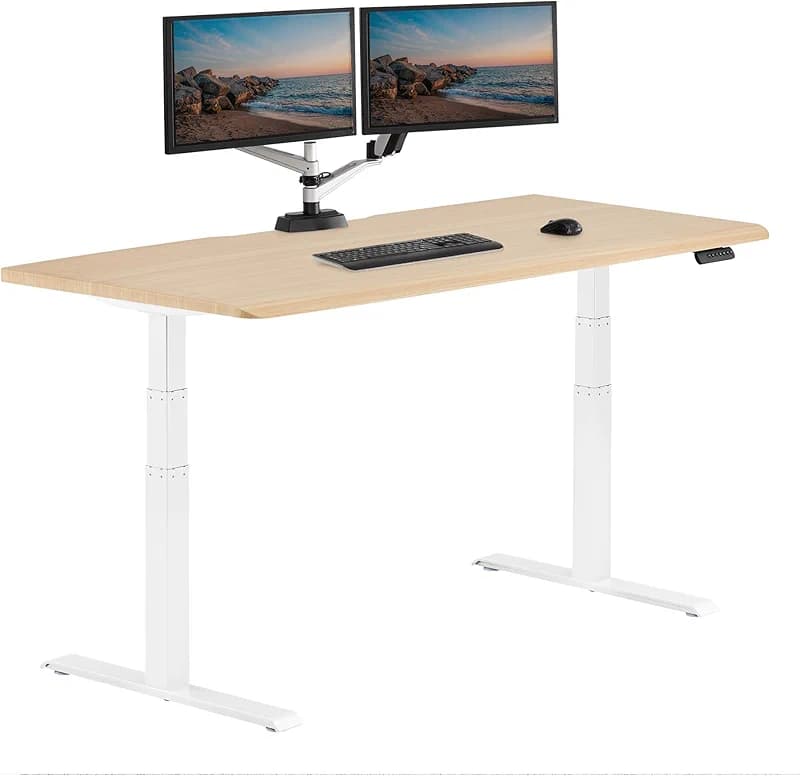 ComfortEdge 72x30 Inch Electric Standing Desk – Height Adjustable Large