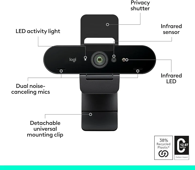 Logitech Brio 4K Webcam