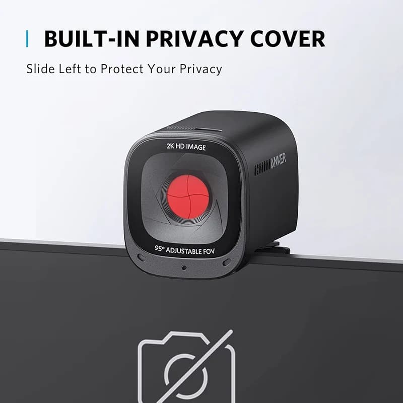 Anker PowerConf C200 2K Webcam for PC/Laptop/Mac — image 4