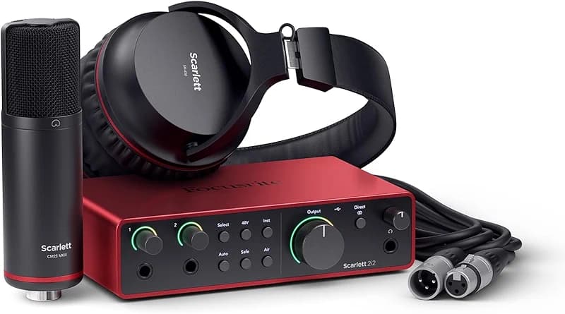 Focusrite Scarlett 2i2 Studio 4th Gen USB Audio Interface Bundle for the — image 5