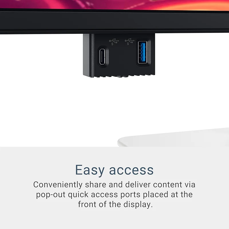Dell 27 Plus 4K USB-C Monitor - S2725QC - 27-inch 4K (3840 x 2160) 120Hz
