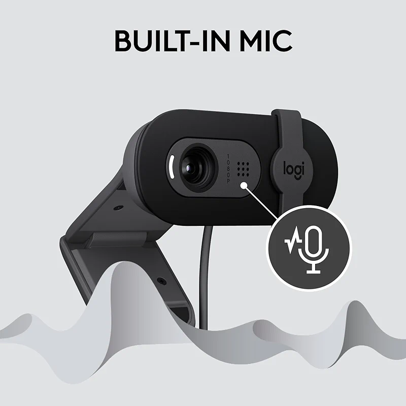 Logitech Brio 101 Full HD 1080p Webcam for Meetings — image 3