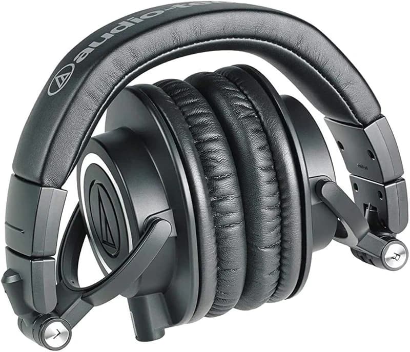 Audio Technica ATH-M50X Professional Studio Monitor Headphones Black — image 3