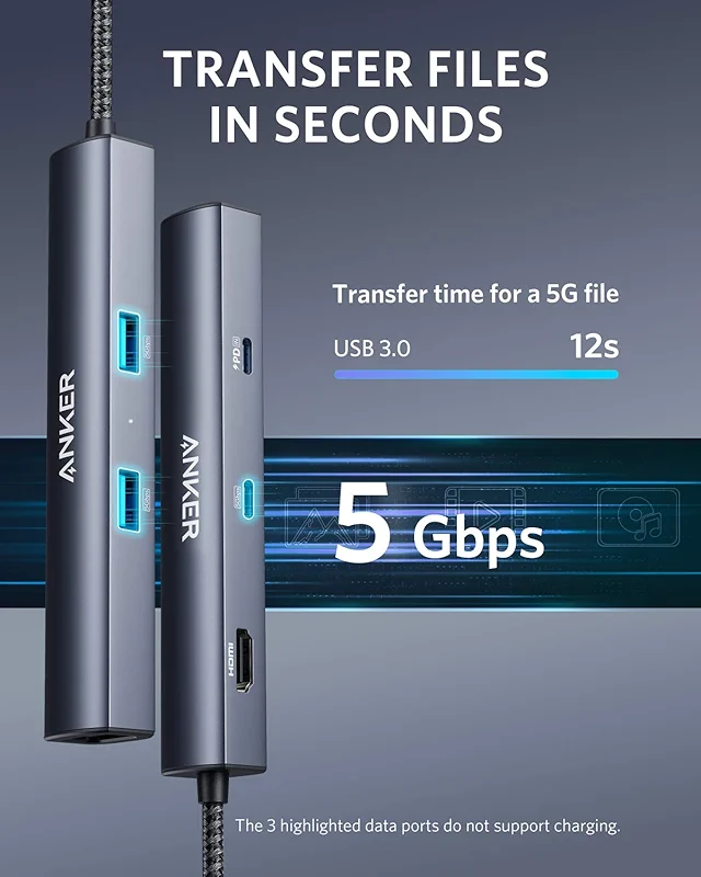 Anker 6-in-1 USB C Hub with Ethernet — image 5