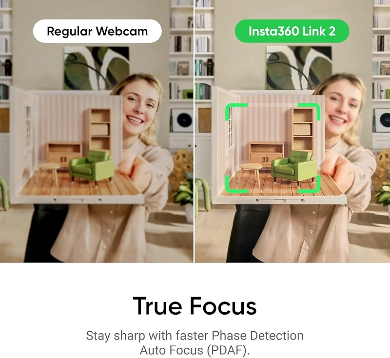 Insta360 Link 2 - PTZ 4K Webcam for PC/Mac — image 3