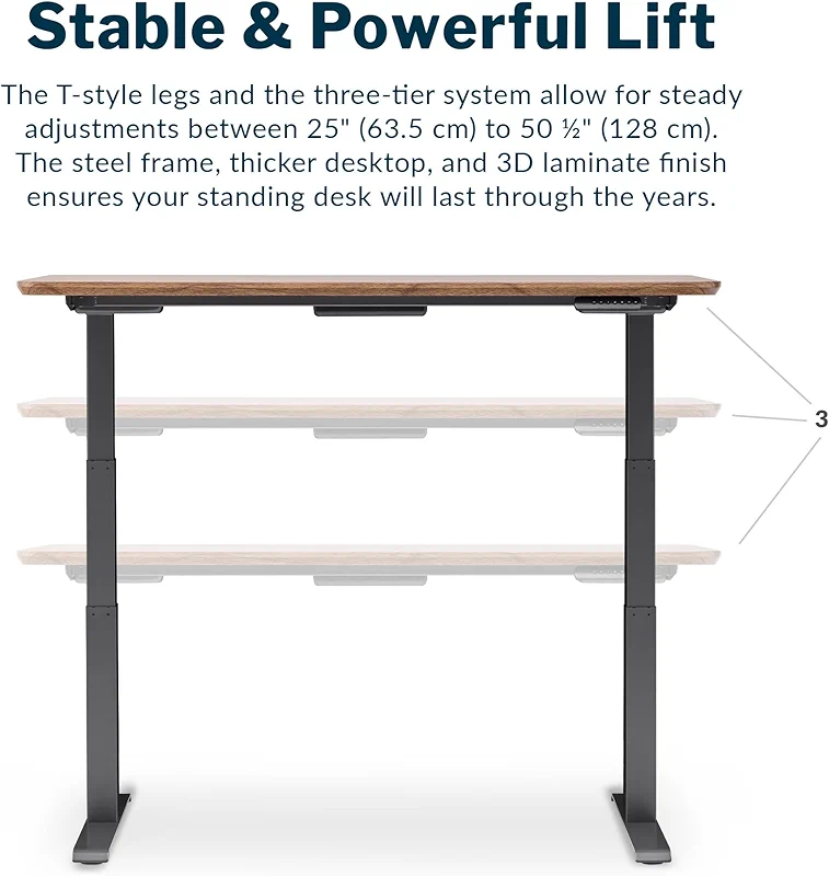 Electric Standing Desk - 60x30 VariDesk — image 2