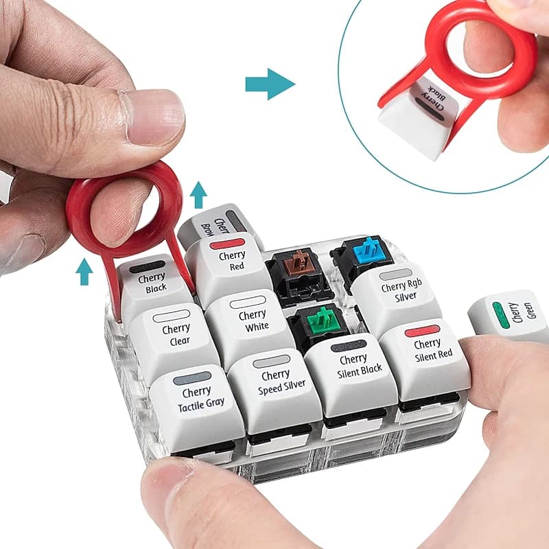 Cherry MX Switch Tester 12-Key Mechanical Keyboard Sampler Switch Testing — image 3