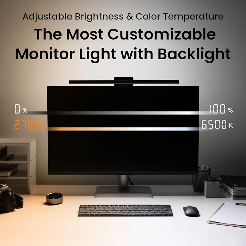 BenQ ScreenBar Halo 2 LED Monitor Light Bar - Wireless Controller — image 3