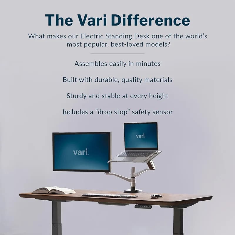 Electric Standing Desk - 60x30 VariDesk — image 4