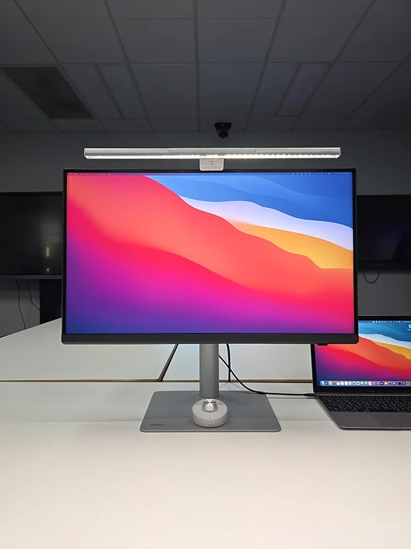 BenQ ScreenBar Pro LED Monitor Light Bar (Silver)- Ultrawide Lighting