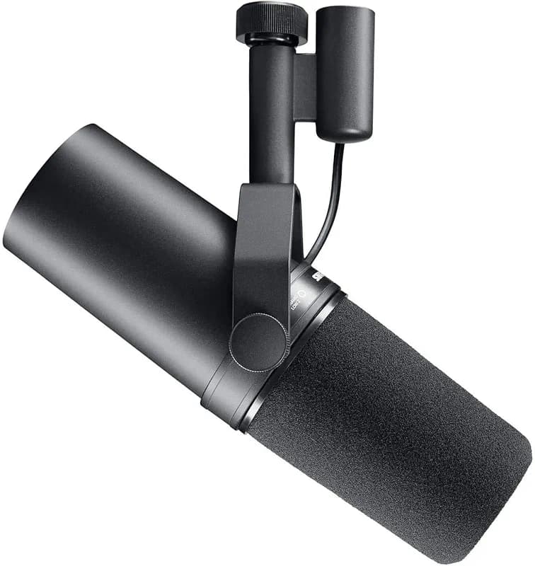 Shure SM7B Dynamic Studio Microphone - XLR Mic for Podcasting