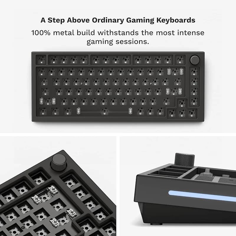 GLORIOUS Gaming GMMK PRO 75% Barebones Black (Frame Only) - Modular — image 5