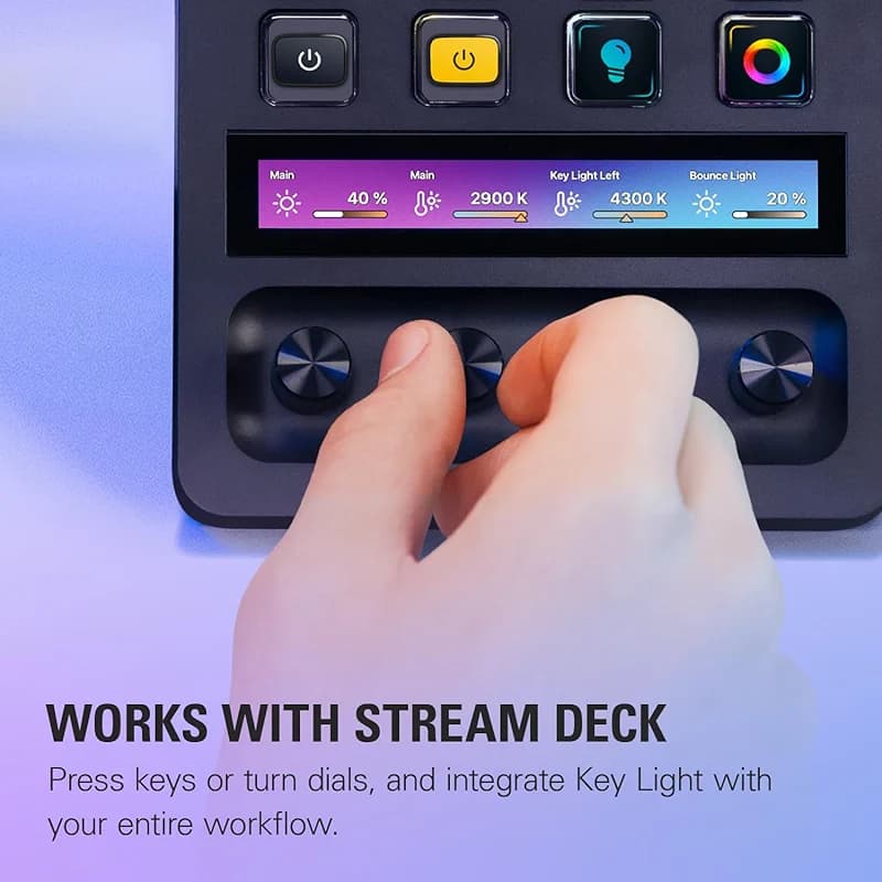 Elgato Key Light - Professional 2800 lumens Studio Light with Desk clamp — image 5