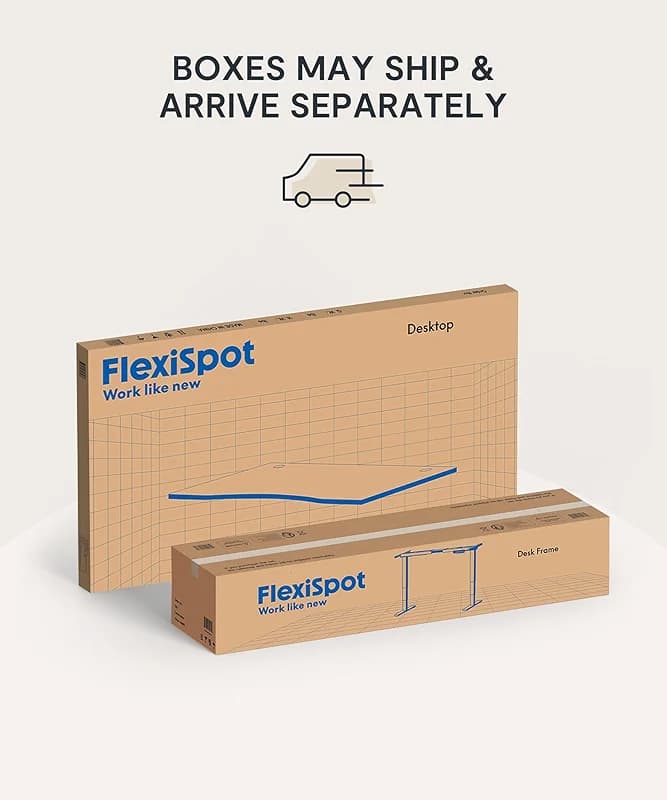 FLEXISPOT E6 Bamboo 3-Stage Dual Motor Electric Standing Desk 55 x 28 Sit — image 2