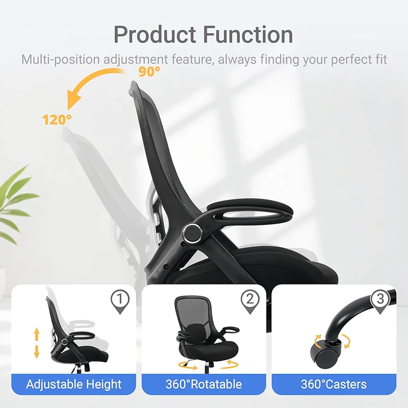 HYLONE Big and Tall 400lbs Heavy Duty Office Chair — image 2
