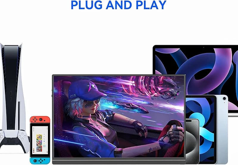 Veout 16" 1920×1200P IPS Portable Monitor for Laptop — image 8