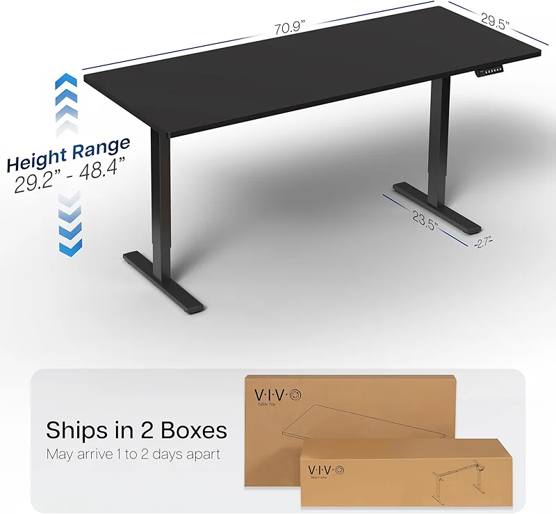 VIVO Electric 71 x 30 in Standing Desk — image 4