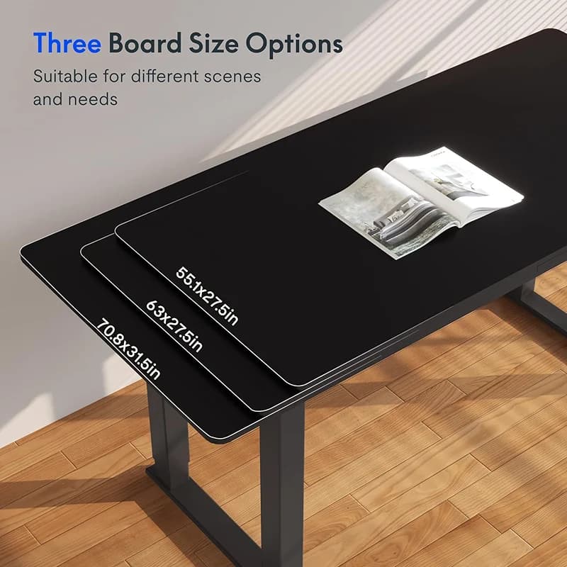 FLEXISPOT 4 Leg Standing Desk 71 x 32 Inch Electric Adjustable Height Sit — image 5