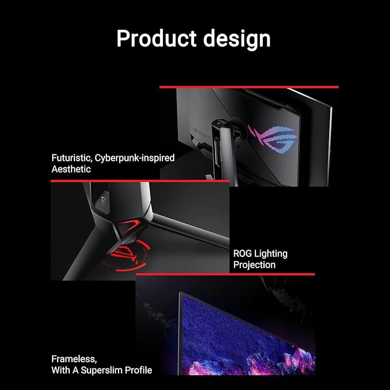ASUS ROG Swift 32” 4K OLED Gaming Monitor (PG32UCDM) - UHD (3840 x 2160) — image 8