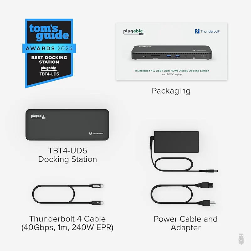 Plugable Thunderbolt 4 Dock with 100W Charging — image 2