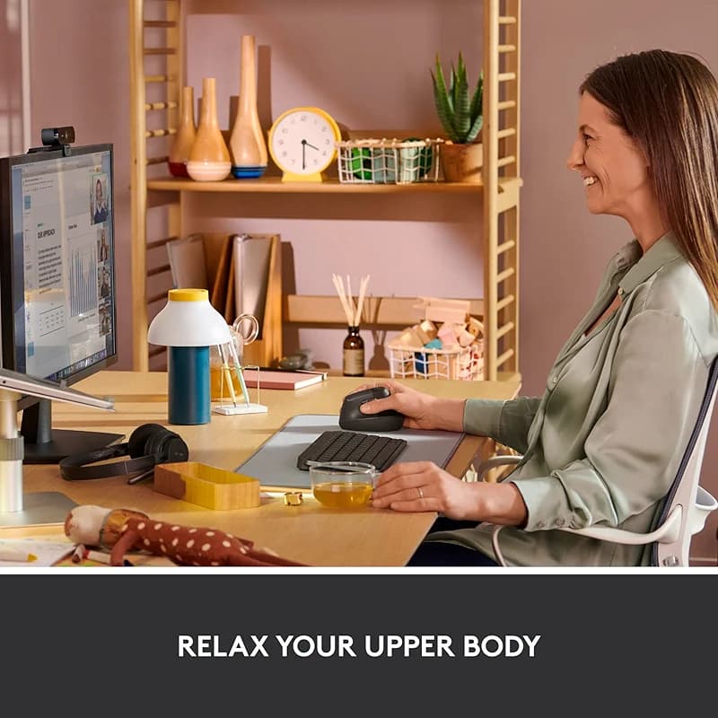 Logitech Lift Vertical Ergonomic Mouse — image 7