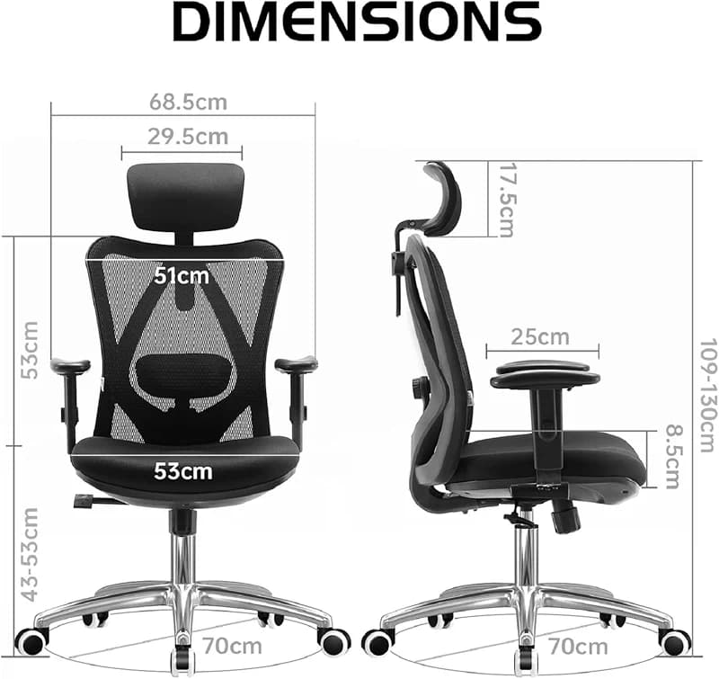 SIHOO M18 Ergonomic Office Chair — image 2