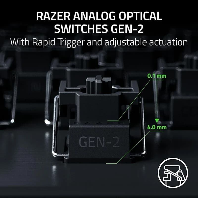 Razer Huntsman V3 Pro 8KHz Esports Gaming Keyboard: Analog Optical — image 3