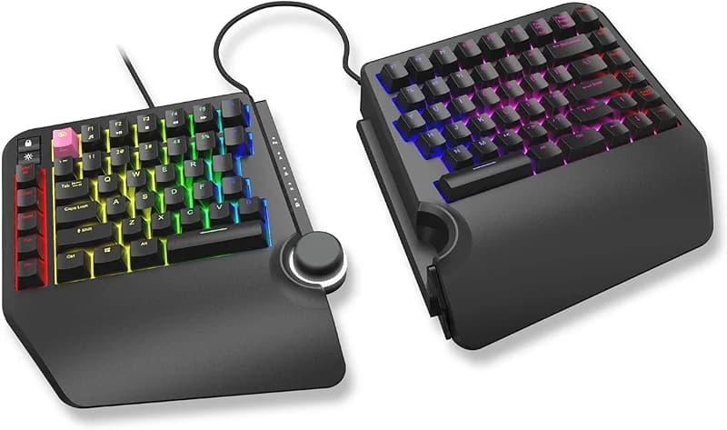 Cloud Nine ErgoTKL Ergonomic Tenkeyless Mechanical Keyboard for PC – Kailh — image 2