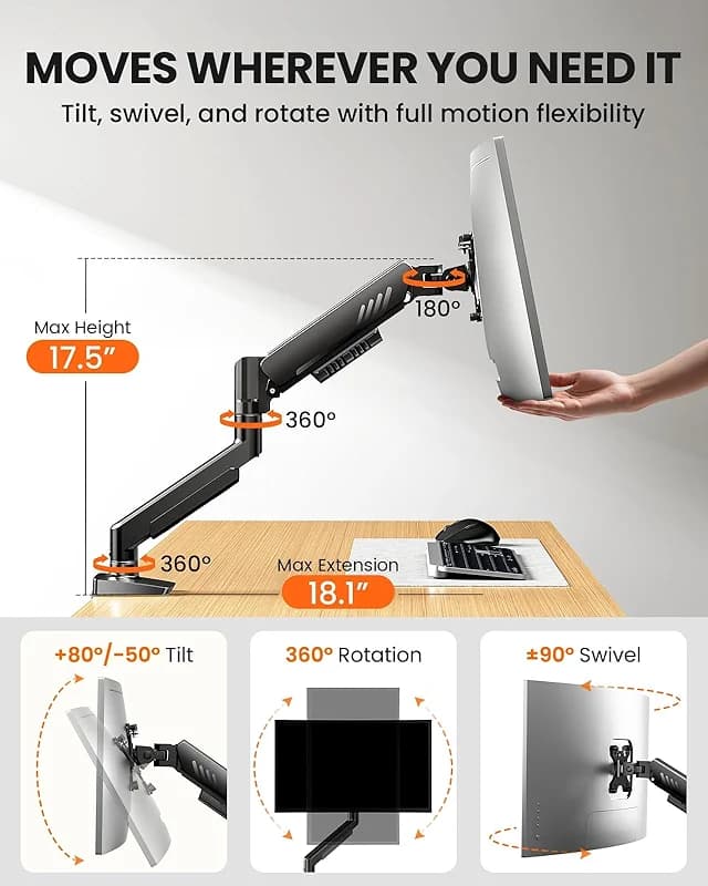 ErGear Single Monitor Arm — image 2
