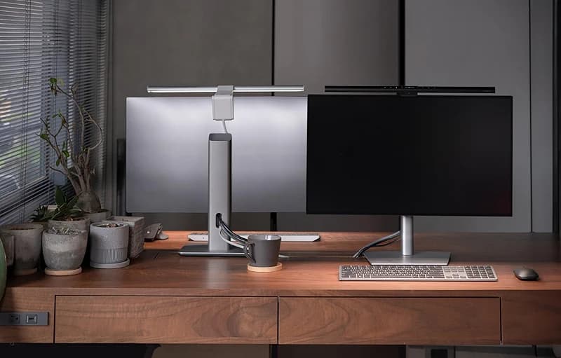 BenQ ScreenBar Pro LED Monitor Light Bar (Silver)- Ultrawide Lighting — image 3