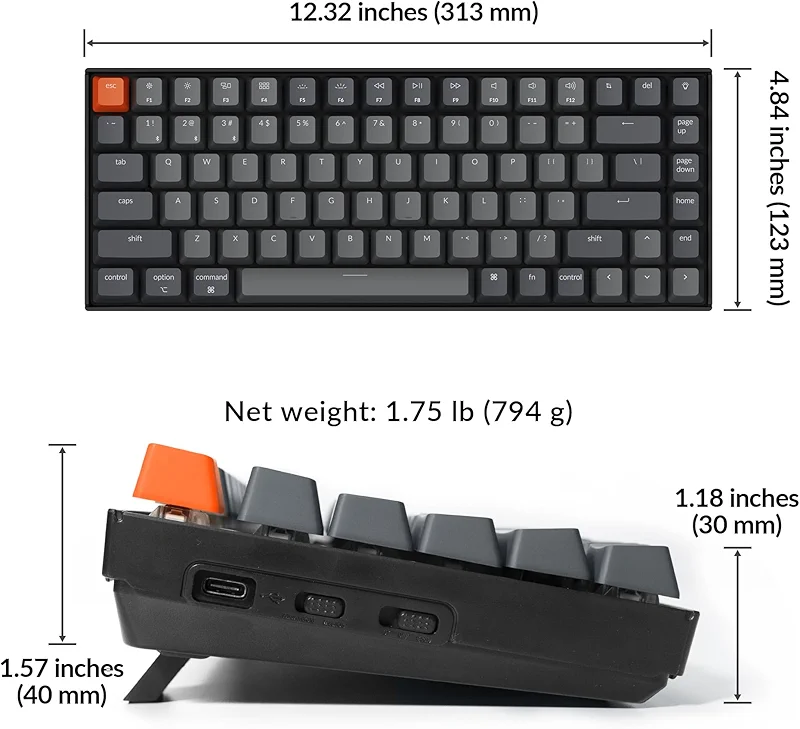Keychron K2 75% Layout Bluetooth Wireless Mechanical Keyboard Super — image 4