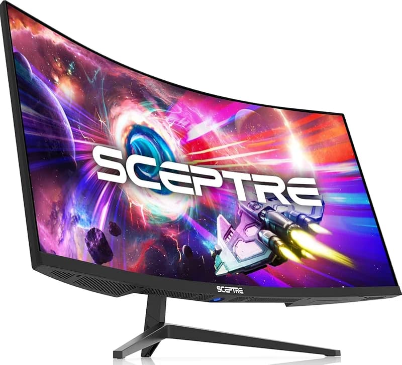 Sceptre 34-Inch Curved Ultrawide WQHD Monitor (3440 × 1440)