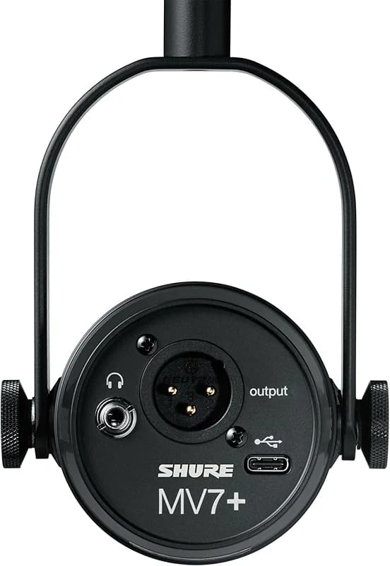 Shure MV7+ Dynamic Microphone – USB-C & XLR Podcast Mic for Streaming — image 4