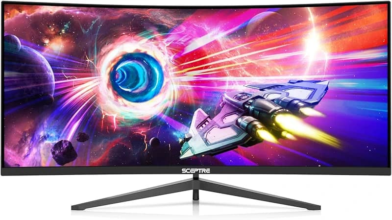 Sceptre 34-Inch Curved Ultrawide WQHD Monitor (3440 × 1440) — image 6
