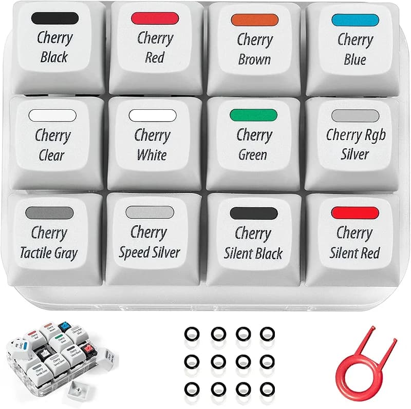 Cherry MX Switch Tester 12-Key Mechanical Keyboard Sampler Switch Testing — image 2