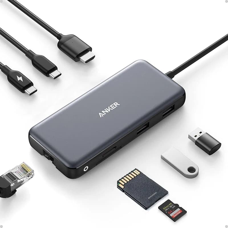 Anker USB C Hub with Ethernet — image 3