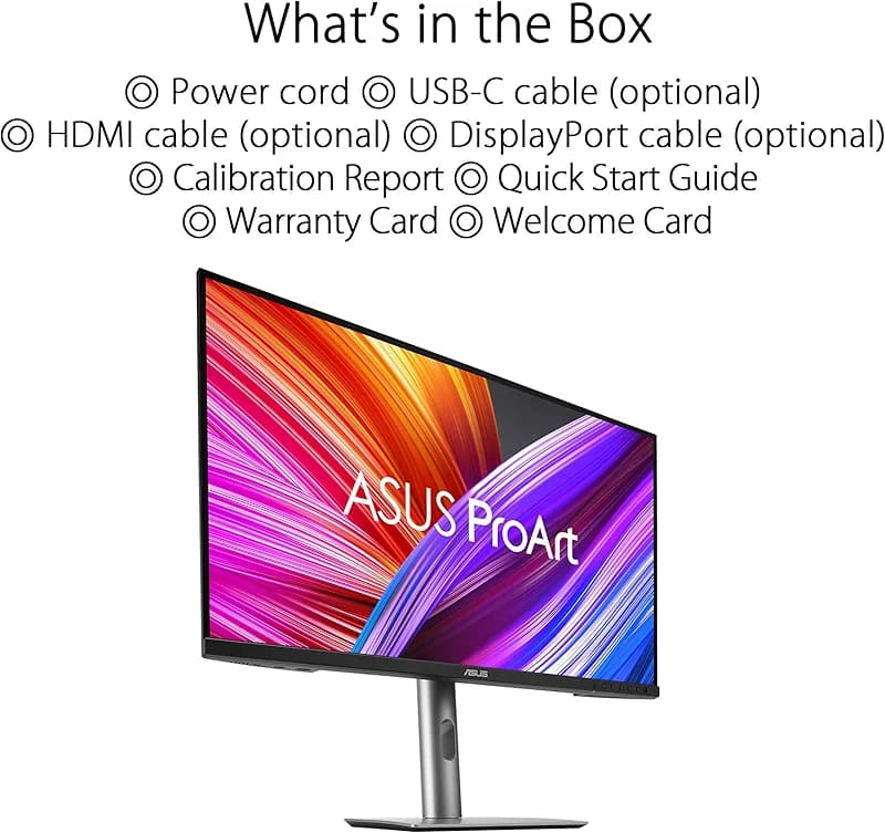 ASUS ProArt Display 27” 4K HDR Professional Monitor (PA279CRV) - IPS