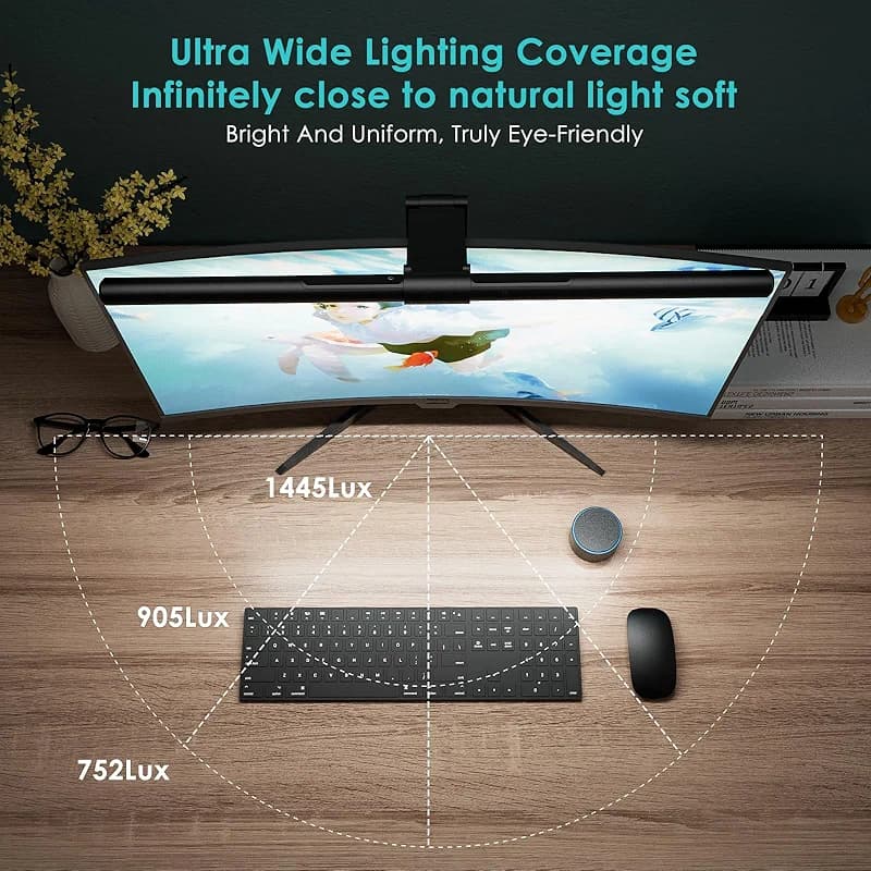 Quntis Monitor Light Bar PRO+ with Remote Control — image 2