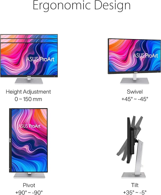 ASUS ProArt Display PA279CV 27” 4K HDR UHD (3840 x 2160) Monitor — image 3